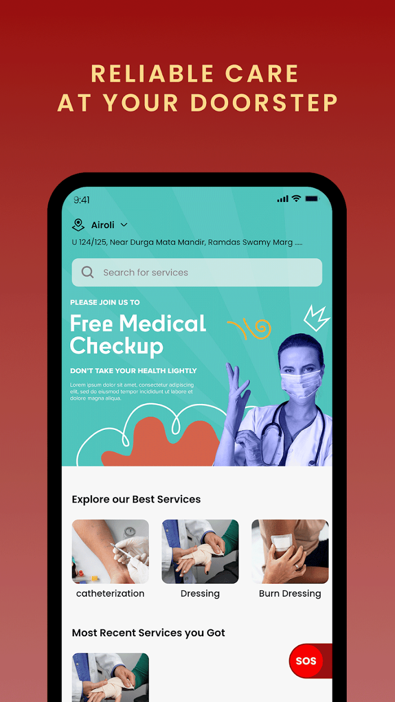 Revida Healthcare mobile app